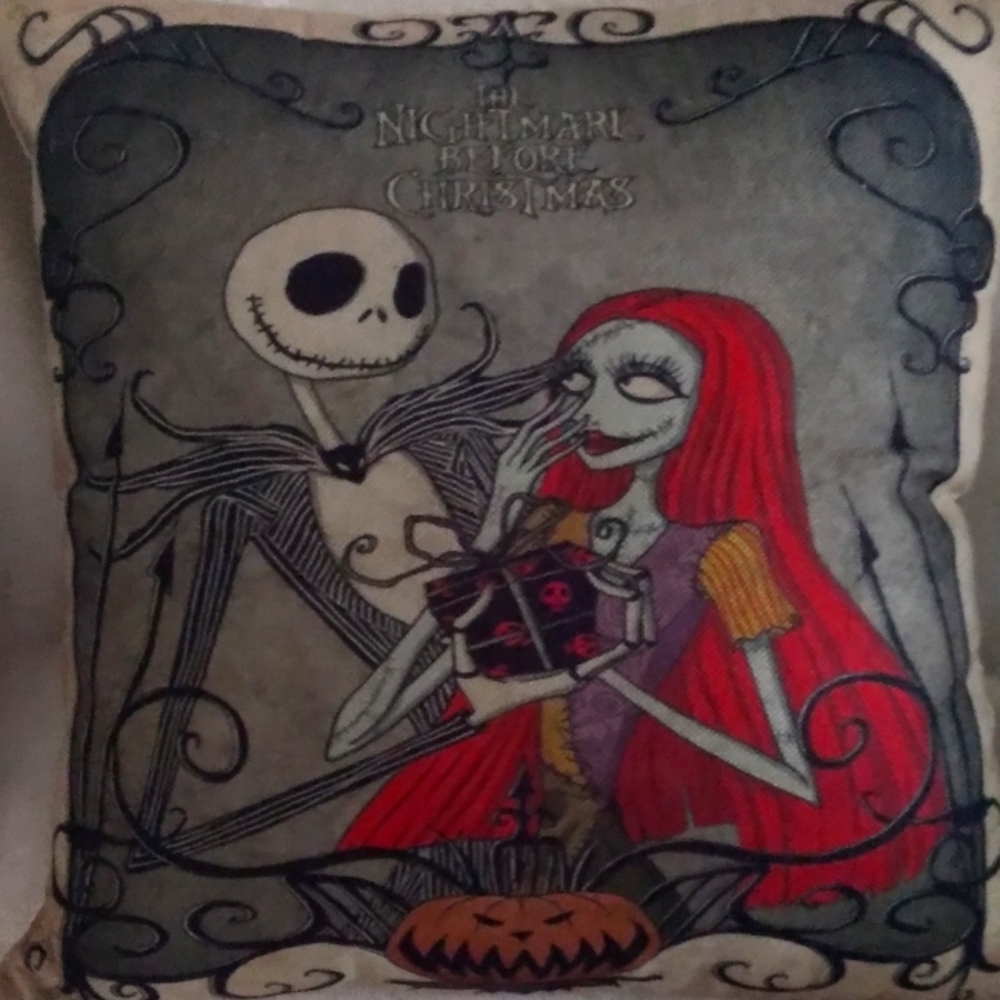Nightmare before Christmas pillow